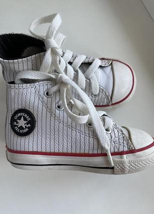 Шкіряні кеди converse