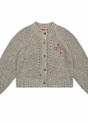 Вʼязаний кардиган vivienne westwood