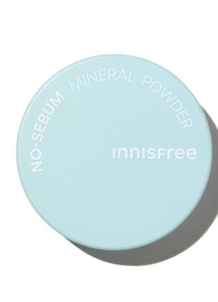 Мінеральна розсипчаста пудра innisfree no sebum mineral powder, 5 г