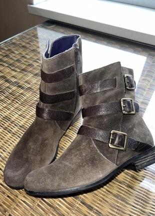 Шкіряні чоботи clarks softwear оригінальні