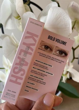Тушь от кайли дженер kylie cosmetics bold volume