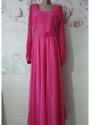 Вінтаж 80-х шикарне плаття максі trina lewis (трина люїс)