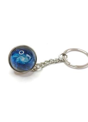 Брелок-сфера с изображением вселенной