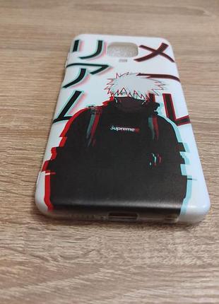 Силіконовий бампер аніме supreme xiaomi redmi note 9s/ 9pro