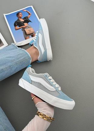 Vans knu school light blue