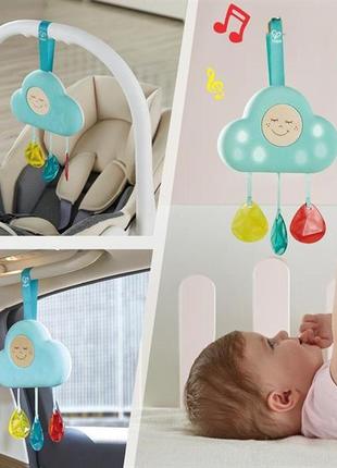 Музыкальная игрушка-подвеска hape облачко (e0619)4 фото