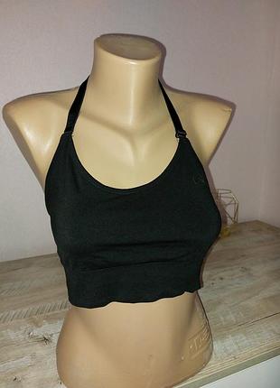 Спортивний топ, базовий чорний топ