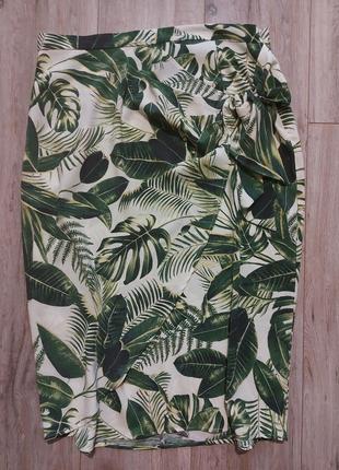 Юбка на запах h&m,  l-xl..