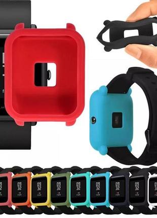 Нові захисні силіконові накладки бампера для xiaomi amazfit bip