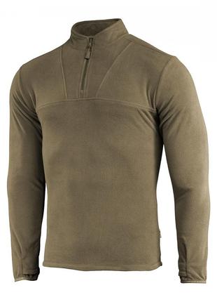 M-tac кофта delta fleece dark olive, військова флісова кофта, тактична кофта фліс олива, чоловіча фліска