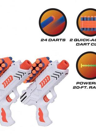 Тир набор игровой space wars bld toys "стрельба из бластера по гравитрону с мишенями" b32297 фото
