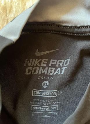 Nike pro combat мужская компресионка,термуха,оригинал,размер l-xl4 фото