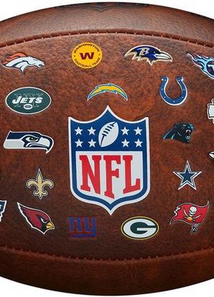 Мяч для американского футбола wilson nfl off the