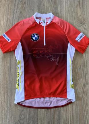 Чоловіча вело джерсі футболка з принтом bmw onso