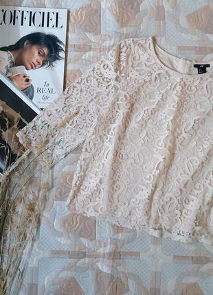 Блуза жіноча кружевна від h&m
