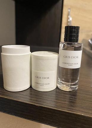 Gris dior оригінал мініатюра парфум парфумована вода christian dior la collection privee gris dior (gris montaigne)