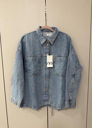 Джинсовая куртка zara