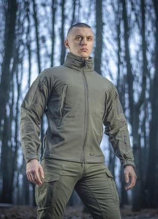 M-tac куртка soft shell olive, військова тепла куртка, чоловіча армійська куртка, тактична зимова куртка6 фото