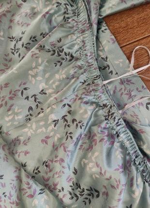Брюки женские домашние, брюки пижама, искусственный шелк большой размер2 фото