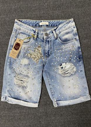 Новые джинсовые шорты италия