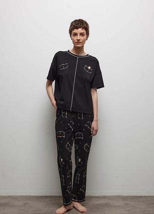 Піжама жіноча hays 40128 siyah s