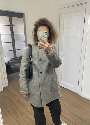 Вовняне пальто peruna від m&s, 45% вовна
