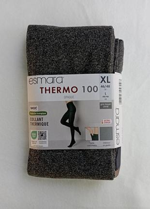 Термо колготы женские esmara, xl