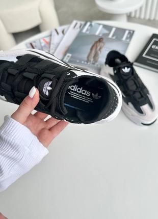 Кросівки adidas niteball white black9 фото