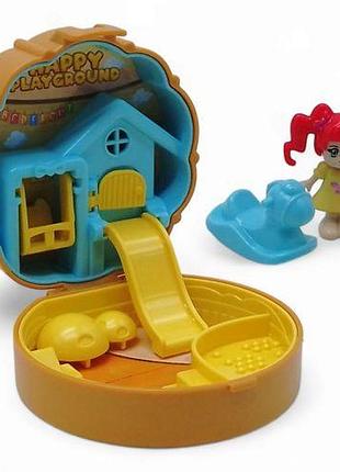 Ігровий набір "mini world suitcase: дитячий майданчик" вид 1