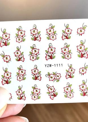 Водный слайдер-наклейка для маникюра