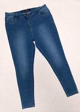 Джинсы женские высокая посадка simple be 20/48/4xl/56