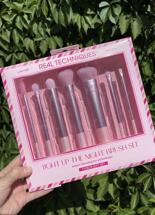 Real techniques  limited edition light up the night 7 piece brush set