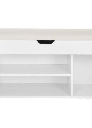 Тумба для взуття leobert gerbor з м'яким сидінням