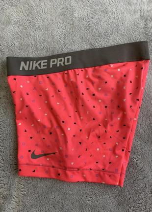 Шорты спортивные термо компрессионные nike pro6 фото