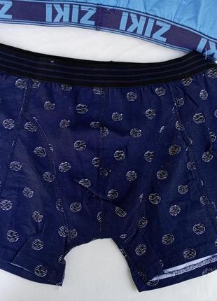 Трусы боксеры мужские ziki. s, 3 шт