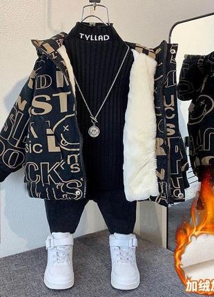 Детская демисезонная парка на мальчика