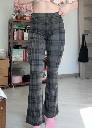 Брюки кльош на резинці