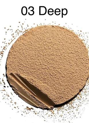 Оригінал. розсипчата легка пудра для обличчя clarins ever matte loose 03 universal deep 15 г2 фото