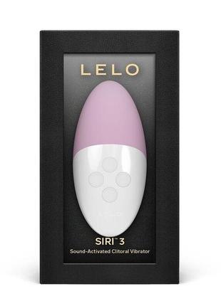 Музыкальный вибратор для клитора lelo siri 3 soft pink, вибрации в ритме звуков без смартфона 4