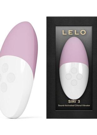 Музыкальный вибратор для клитора lelo siri 3 soft pink, вибрации в ритме звуков без смартфона 2