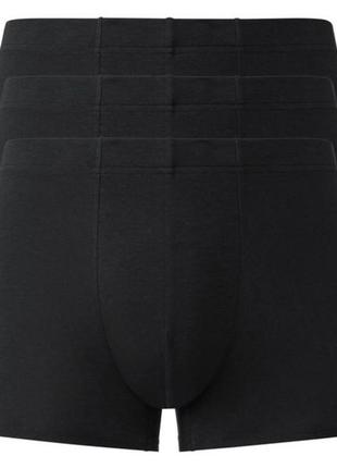 Комплект трусы-боксеры из 3 штук, размер l, цвет черный