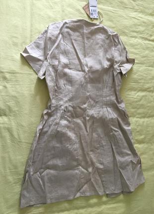 Льняна сукня mng, розмір м3 фото