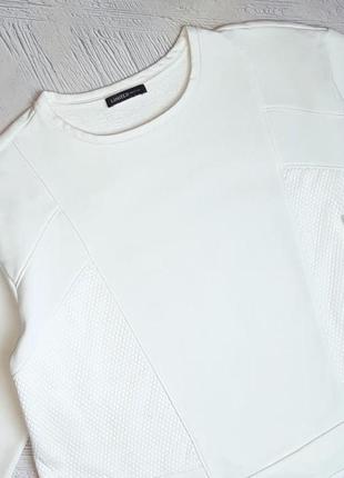 💝2+1=4 брендовый белый свитшот свитер marks &amp; spencer, размер 50 - 523 фото