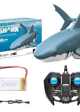Интерактивная игрушка "акула" rias shark z102 на радиоуправлении blue