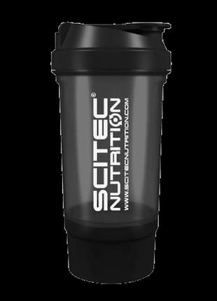 Шейкер scitec traveller shaker чорний (500 мл), чорний