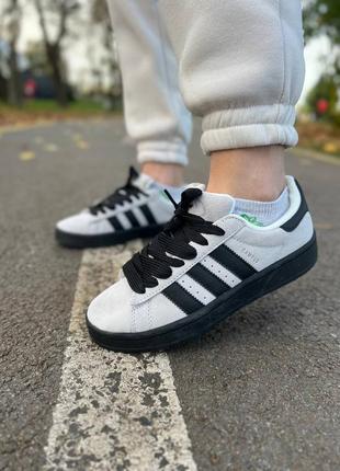 Жіночі кросівки adidas campus black grey4 фото