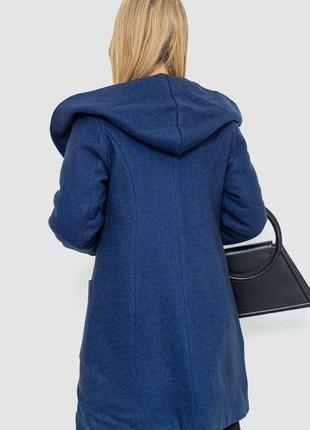 Пальто женское, цвет синий, 186r2964 фото