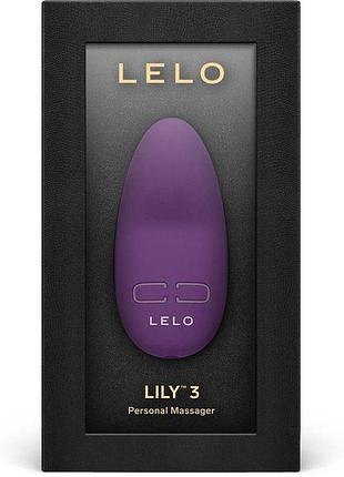 Вибратор lelo lily 3 dark plum 5