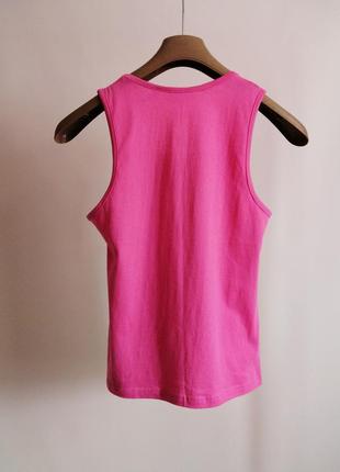 Розовая коттоновая маечка nightwear5 фото
