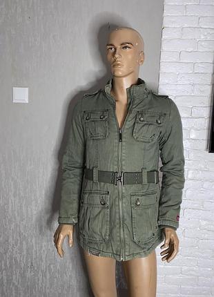 Демісезонна куртка в стилі мілітарі khujo, m.